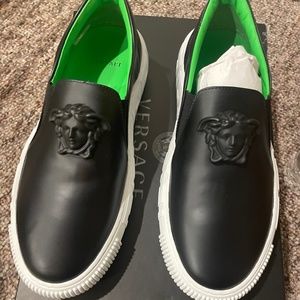Women's Versace slide on sneakers